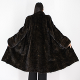Ranch with white stigmas mink pieces coat