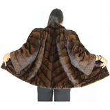 Demi-buff mink jacket