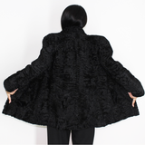 Astrakhan black jacket