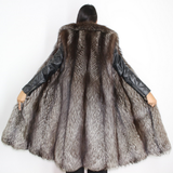 Silver Fox long vest