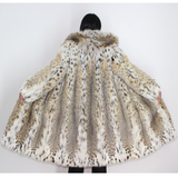 Lynx coat with hood