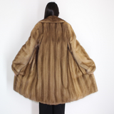 NI-bis Wild glow mink coat