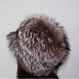 Black Silver fox hat