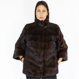 Demi-buff mink jacket