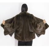 NI Colored khaki mink jacket