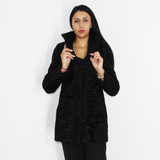 Astrakhan black jacket