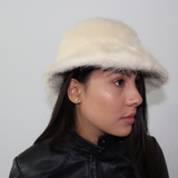 Ivory Nutria hat