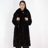 NI Ranch mink pat coat