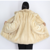 Pearl mink jacket