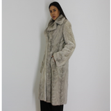 Sapphire mink pat coat