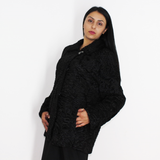 Astrakhan black jacket