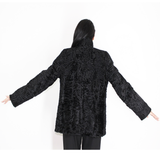 Astrakhan black jacket