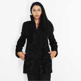 Astrakhan black jacket