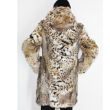  Lynx pieces coat with hood