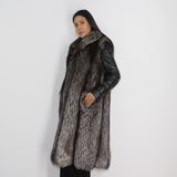 Silver Fox long vest