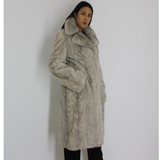 Sapphire mink pat coat