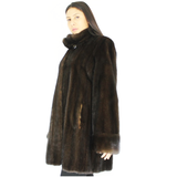 Ranch mink ¾ coat