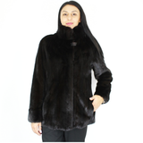  Black mink jacket