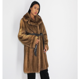 NI-bis Wild glow mink coat