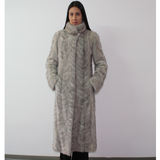 Sapphire mink pat coat