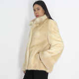 Pearl mink jacket