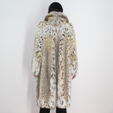 Lynx coat with hood