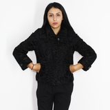 Astrakhan black jacket