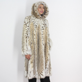 Lynx coat with hood
