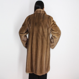 Pastel mink coat