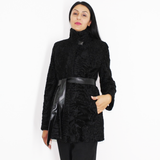 Astrakhan black jacket