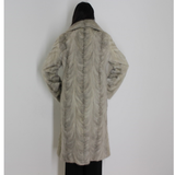 Sapphire mink pat coat