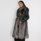 Silver Fox long vest