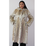 Lynx coat with hood