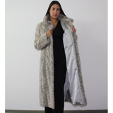 Sapphire mink pat coat