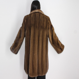 Wild glow mink coat