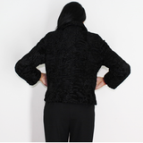 Astrakhan black jacket