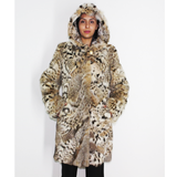  Lynx pieces coat with hood