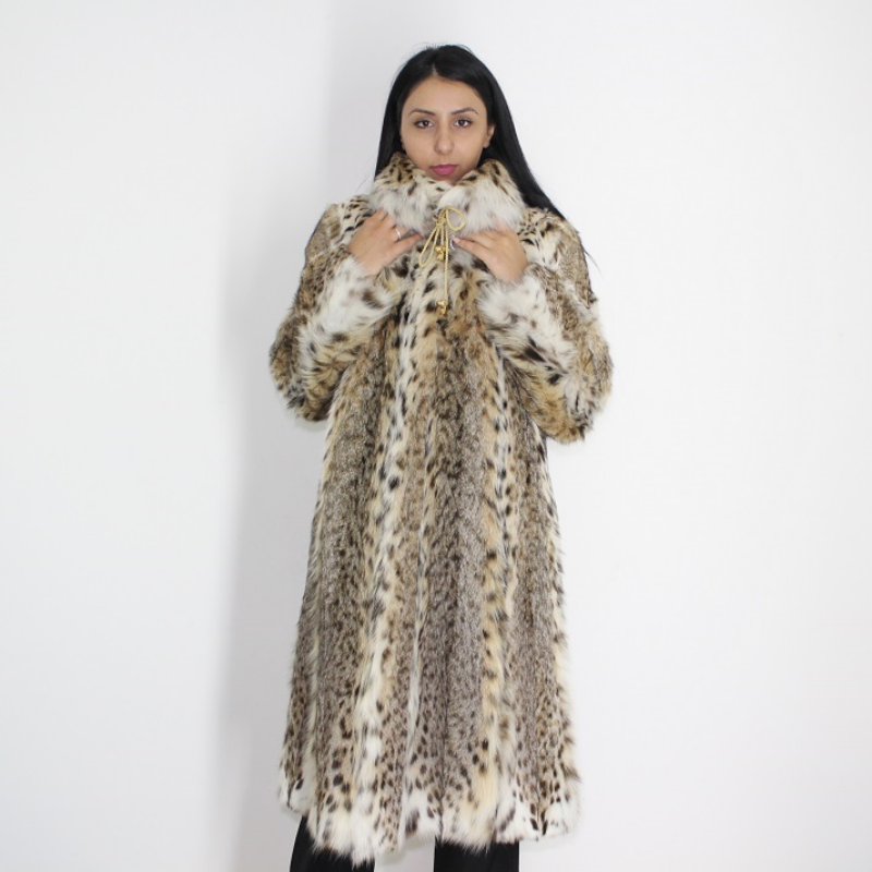 Cat lynx 2025 fur coat