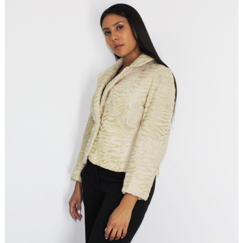 Astrakhan Broadtail Pearl jacket