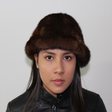 Brown Mink hat