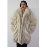 Crystal fox  coat