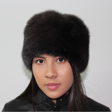  Dark anthracite mink hat