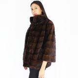 Demi-buff mink jacket