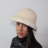 Ivory Nutria hat