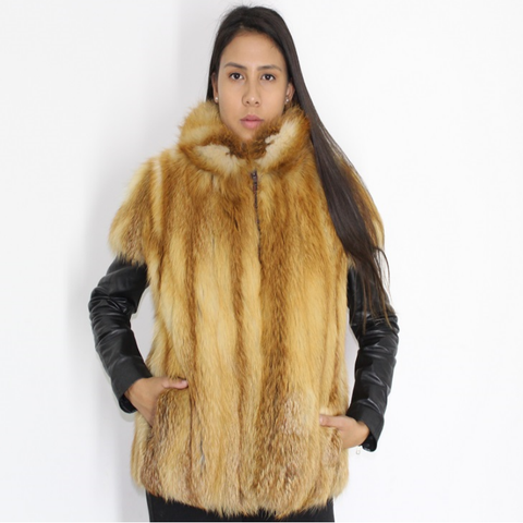 Red fox vest