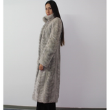 Sapphire mink pat coat
