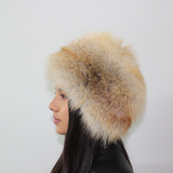 Golden fox hat